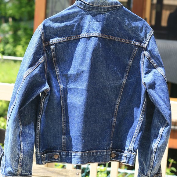 Levis denim Big E jacket medium - Picture 2 of 2